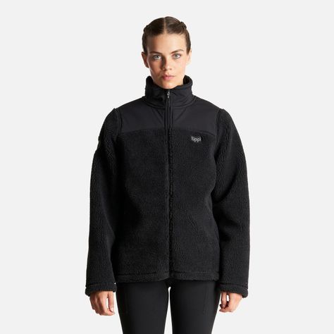 Chaqueta Mujer Glaciar Sherpa Pro Jacket Negro Lippi-1