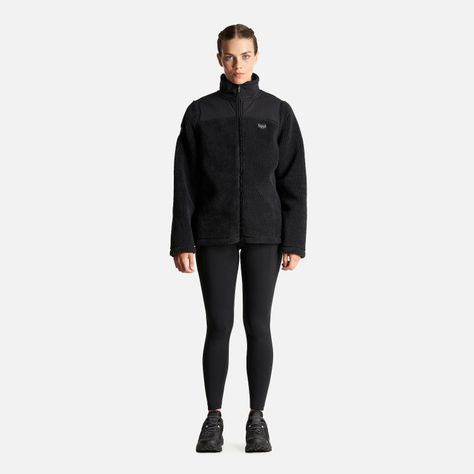 Chaqueta Mujer Glaciar Sherpa Pro Jacket Negro Lippi-6