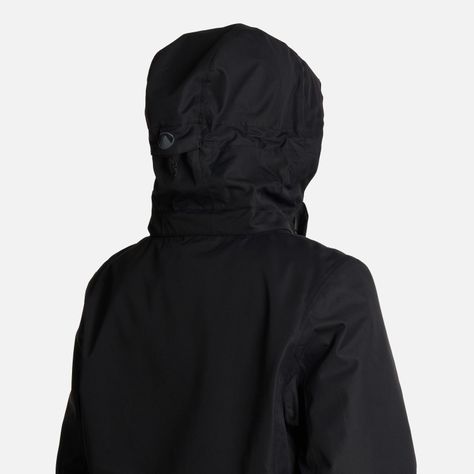 Chaqueta Mujer Tres Cruces Fusion-3 Hoody Negro Lippi I25-5