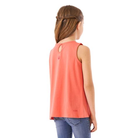 Polera Niña Scout UV-Stop T-Shirt Rosado Lippi-3