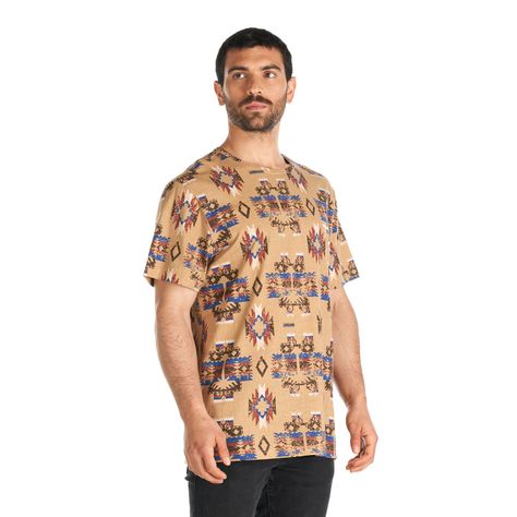 Polera Hombre Azteca Cafe Haka Honu-2