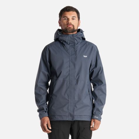 Chaqueta Hombre Blizzard B-Dry Hoody Jacket Azul Noche Lippi-1