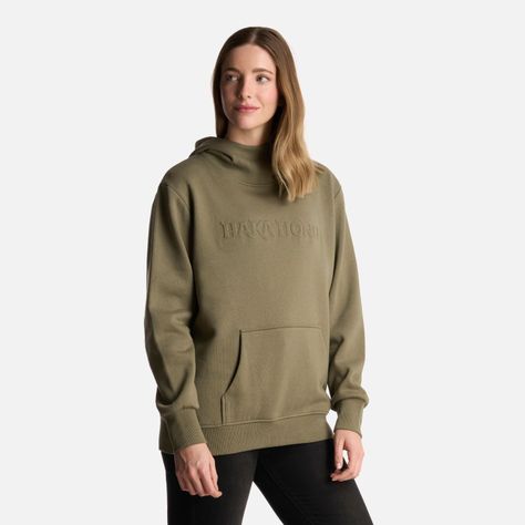 Polerón Mujer Motomami Hoody Verde Oliva Haka Honu-1