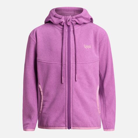 Polerón Niña Stripes Nano-F Full Zip Hoody Morado Lippi-6