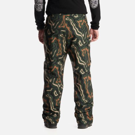 Pantalon Hombre Kunk Print Verde Militar Haka Honu-3