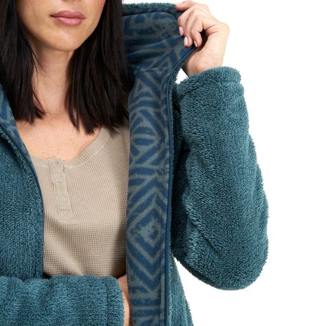 Chaqueta Mujer Bi-polar Verde Haka Honu I20-6