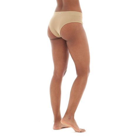 Ropa Interior Mujer Pack Skintec Sport Hip Hugger Malva y Taupe Lippi-4