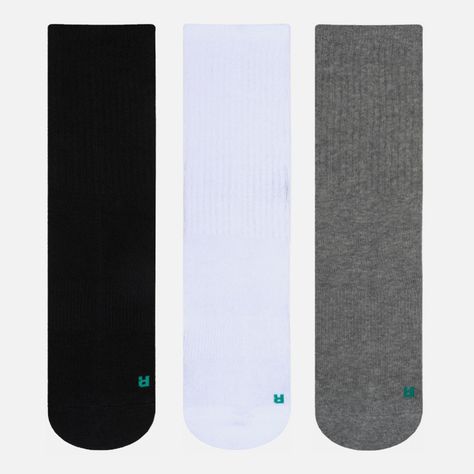 Pack de 3 Calcetines Largos Deportivos Unisex Essentials-0