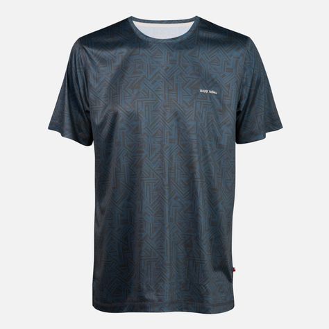 Polera Hombre Sudala Print Azul Haka Honu-0