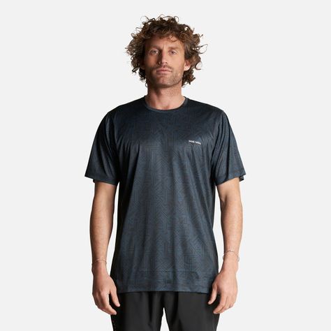 Polera Hombre Sudala Print Azul Haka Honu-1