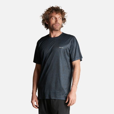 Polera Hombre Sudala Print Azul Haka Honu-2