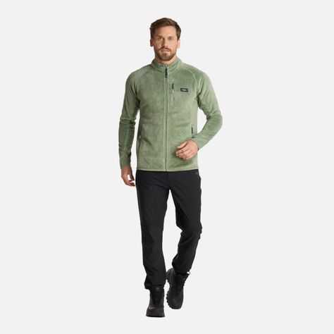 Polar Hombre Numan Shaggy-Pro Jacket Jade Oscuro Lippi I25-5