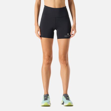 Calza Mujer BTM Compressive Short High Rise Negro Vulcano-0