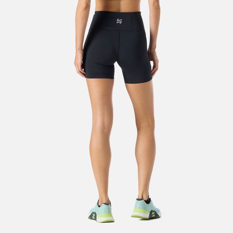 Calza Mujer BTM Compressive Short High Rise Negro Vulcano-3