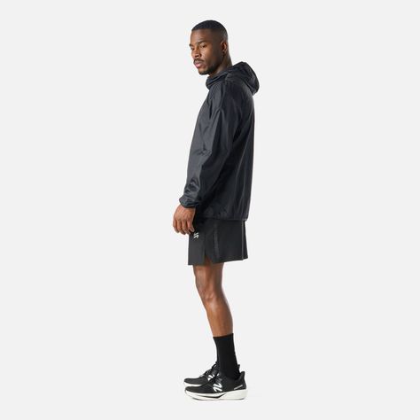 Chaqueta Hombre Built To Move Windbreaker Negro Vulcano-2