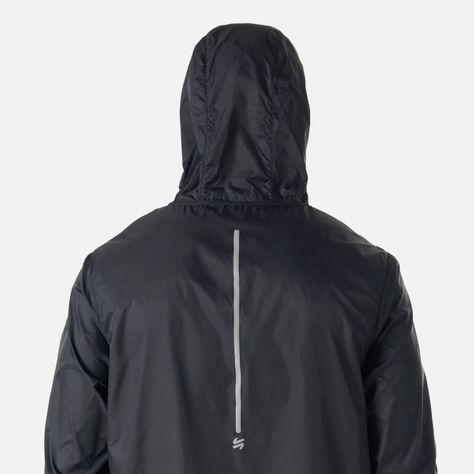 Chaqueta Hombre Built To Move Windbreaker Negro Vulcano-6