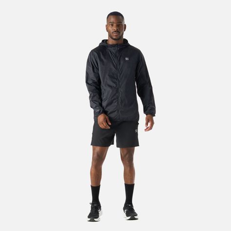 Chaqueta Hombre Built To Move Windbreaker Negro Vulcano-8