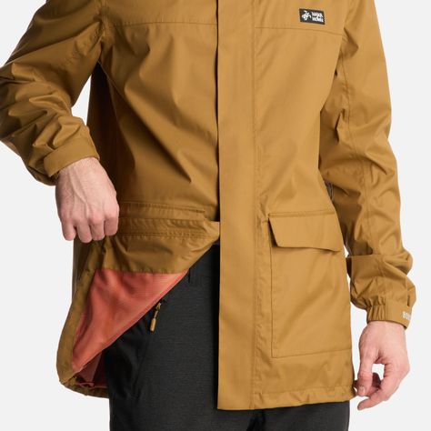 Chaqueta Hombre Kauai Mostaza Oscuro Haka Honu-6
