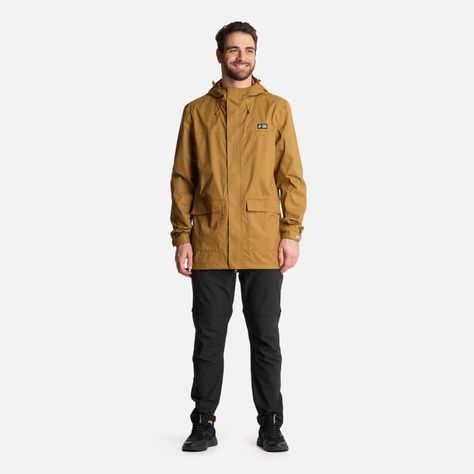 Chaqueta Hombre Kauai Mostaza Oscuro Haka Honu-7