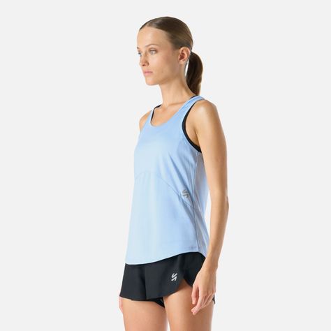 Polera Mujer Built To Move Tank Top Celeste Vulcano-1