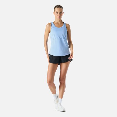Polera Mujer Built To Move Tank Top Celeste Vulcano-6