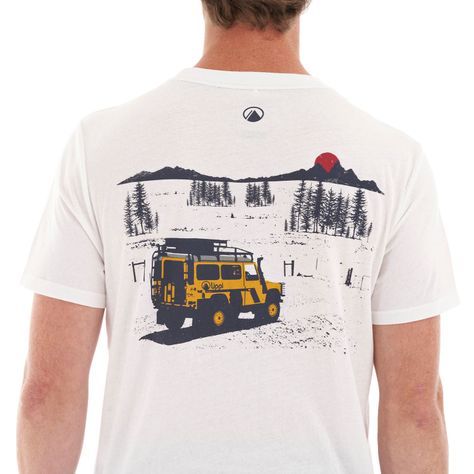 Polera Hombre Road Trip UV-Stop T-Shirt Blanco Lippi-6