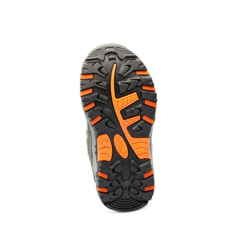 Botín Niño Puelo CS HI Velcro Gris naranjo Lippi-4