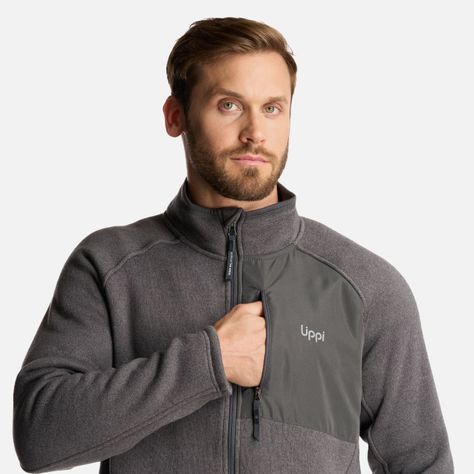 Chaqueta Hombre Coronado Blend-Pro Jacket Melange Grafito Lippi I24-4