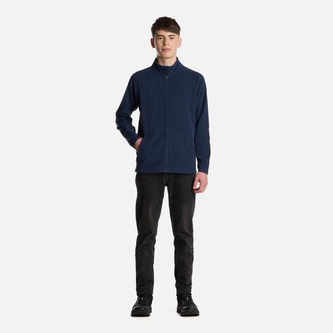 Polar Teen Boy Cold Day Therm-Pro Full Zip Azul Lippi I25-5