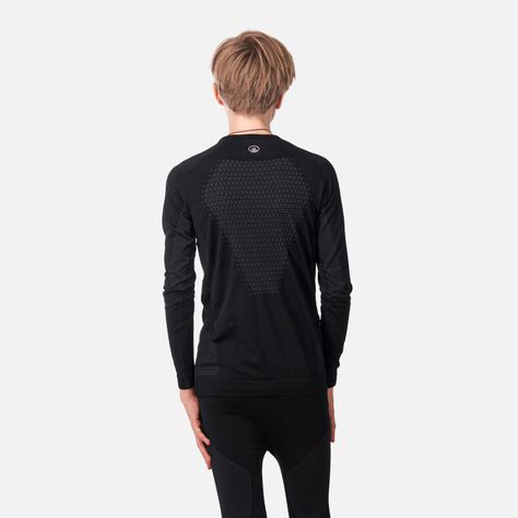 Primera Capa Teen Boy Skintec 2000 Seamless Top Negro I25-1