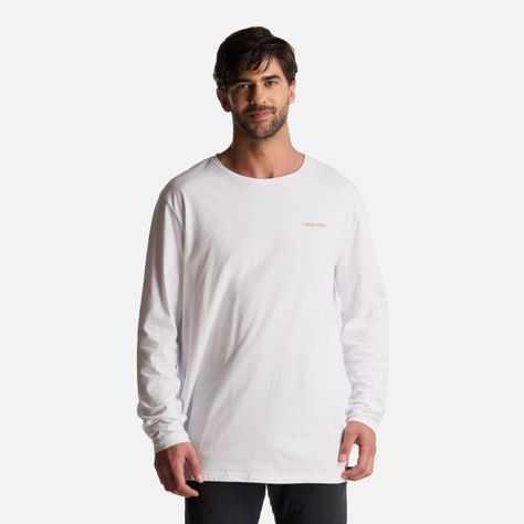 Polera Hombre Polo Larga Blanco Haka Honu-1