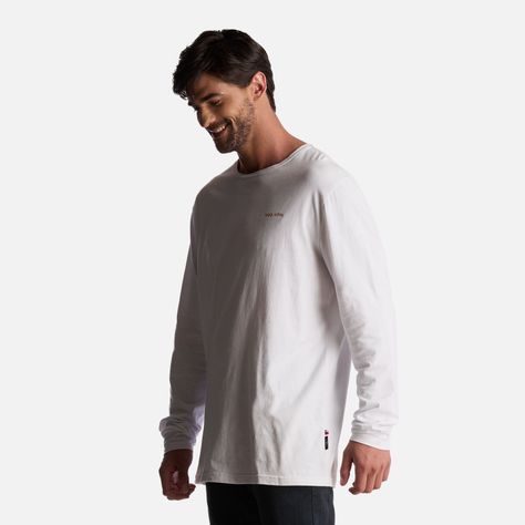 Polera Hombre Polo Larga Blanco Haka Honu-2