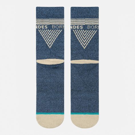 Calcetin Hombre Travel Walk Classic Socks Azul Marino Lippi-2