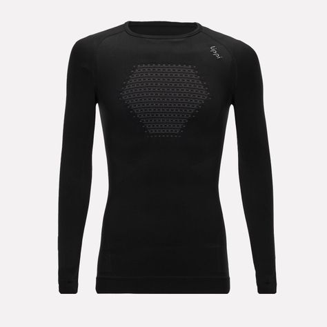 Primera Capa Teen Girl Skintec 2000 Seamless Top Negro I25-0