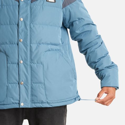 Chaqueta Hombre Kobuk Down Jacket Azul Piedra Lippi-6