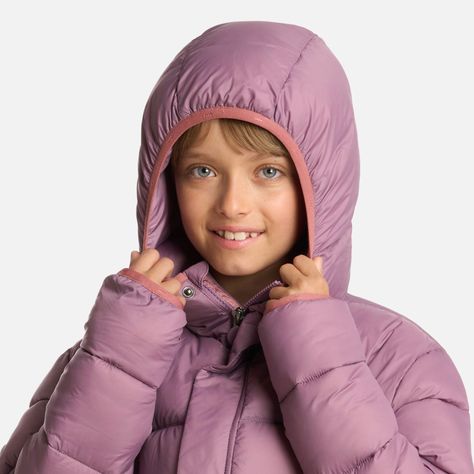 Chaqueta Niña All Winter Steam-Pro Hoody Malva Lippi I25-3