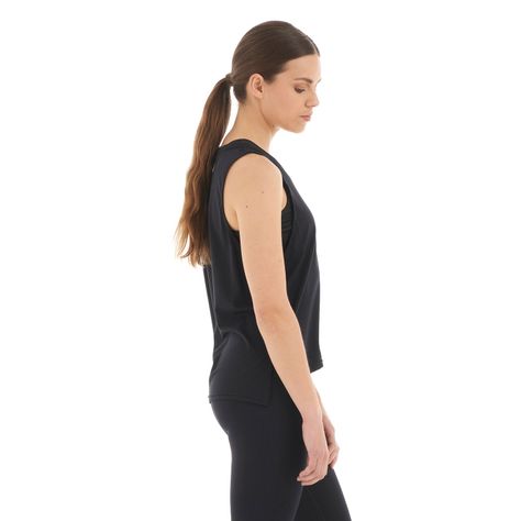 Polera Mujer Breeze Seamless T-Shirt Grafito Lippi-3
