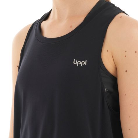 Polera Mujer Breeze Seamless T-Shirt Grafito Lippi-6