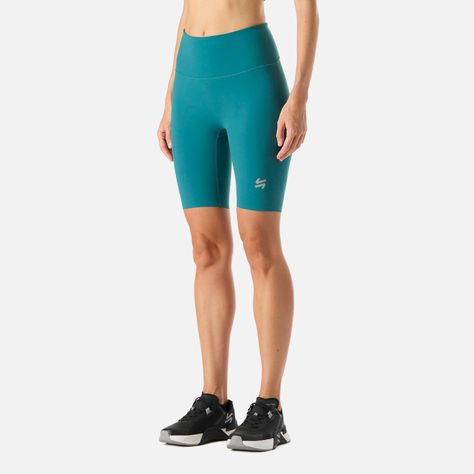 Calza Mujer Tempo Biker Super High Rise Petroleo Vulcano-1