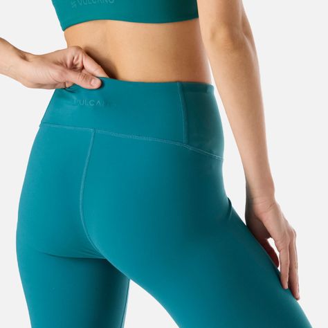 Calza Mujer Tempo Biker Super High Rise Petroleo Vulcano-5