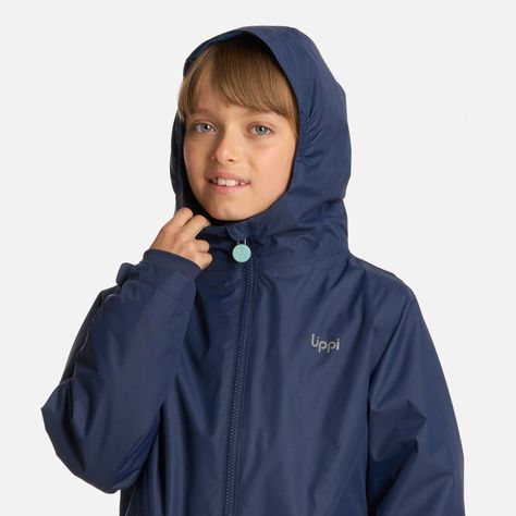 Chaqueta Niña Snowball Fusion-3 Hoody Azul Marino Lippi I25-4