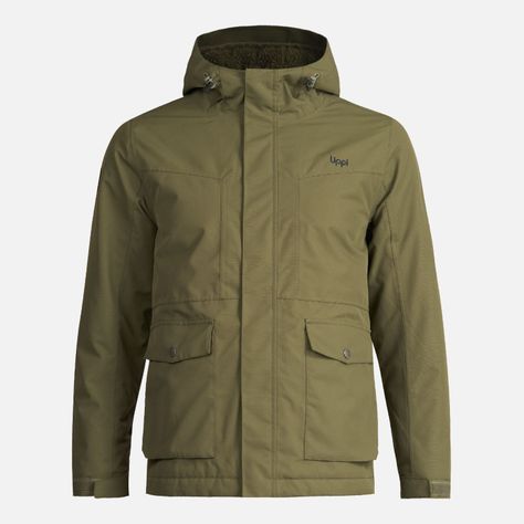 Chaqueta Teen Boy Roble B-Dry Hoody Jacket Verde Lippi-0