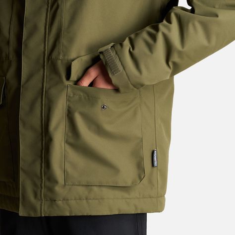 Chaqueta Teen Boy Roble B-Dry Hoody Jacket Verde Lippi-5