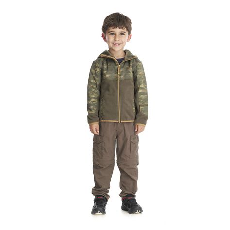 Chaqueta Niño Grillo Therm-Pro Hoody Jacket Verde Musgo Lippi V22-5