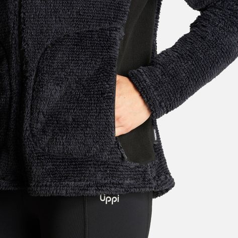 Chaqueta Mujer Ferret Shaggy-Pro Jacket Negro Lippi I24-6