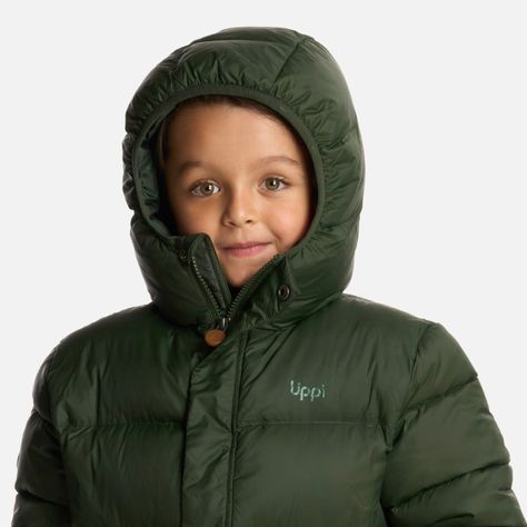 Chaqueta Niño All Winter Steam-Pro Hoody Verde Lippi I25-3