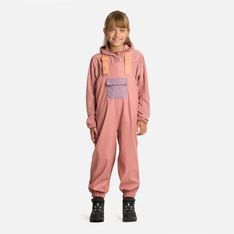 Pantalón Niña Muddy B-Dry Overalls Rosa Lippi I25-0