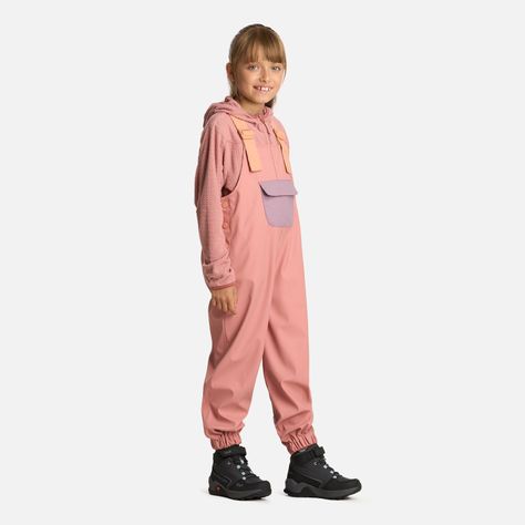 Pantalón Niña Muddy B-Dry Overalls Rosa Lippi I25-1