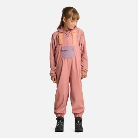 Pantalón Niña Muddy B-Dry Overalls Rosa Lippi I25-4