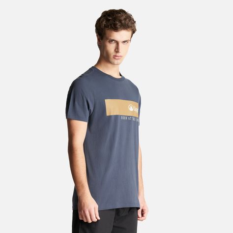 Polera Hombre Logo Lippi T-Shirt Front Line Azul Marino Lippi-2